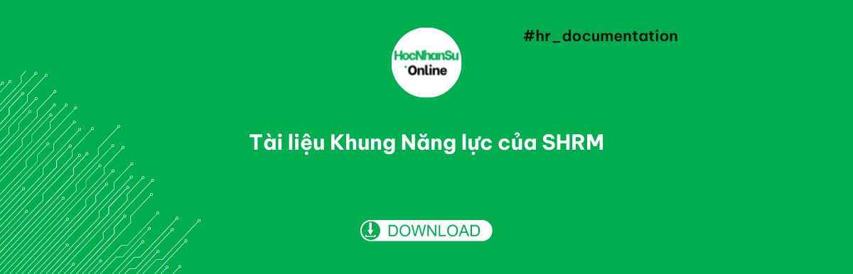 Tài liệu Khung năng lực của SHRM