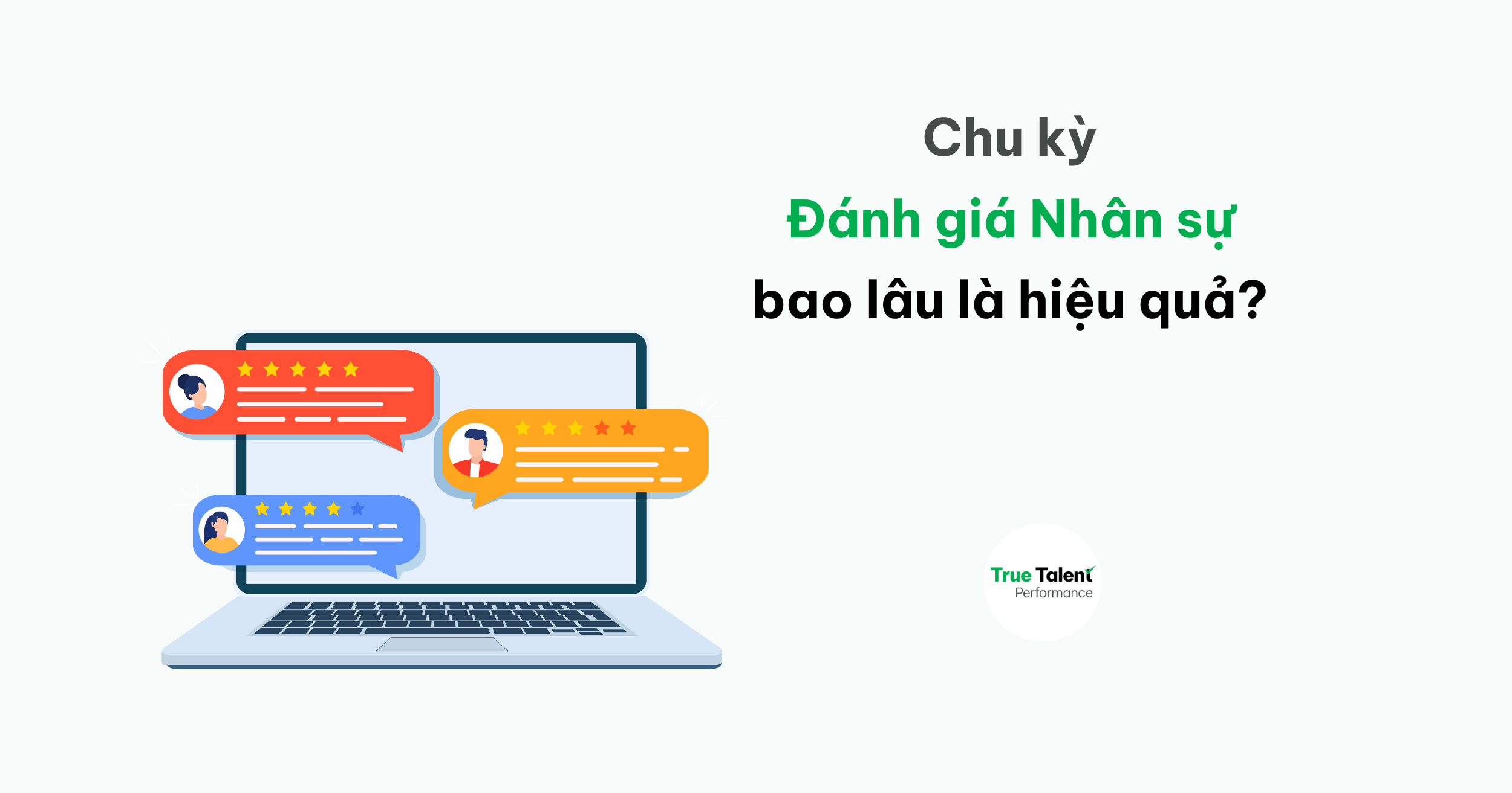 06 hình thức đánh giá nhân sự phổ biến
